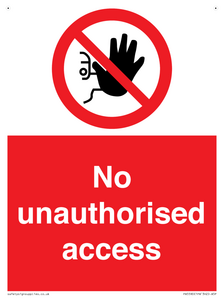 No unauthorised access